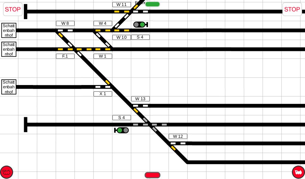 Screenshot of CS3 Control Desk-style Track Diagram